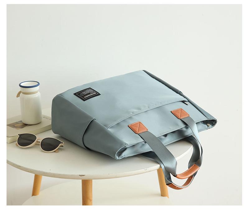 Women's Business Oxford Cloth Laptop Tote Handbag