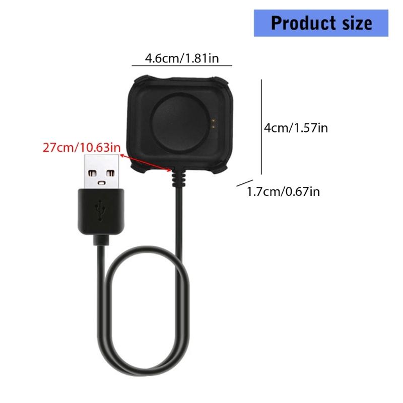 Stroomadapter Oplader Dock Beugel Basis Cradle Geschikt voor X6 Smartwatch Magnetisch Oplaadstation Platform Reisgebruik