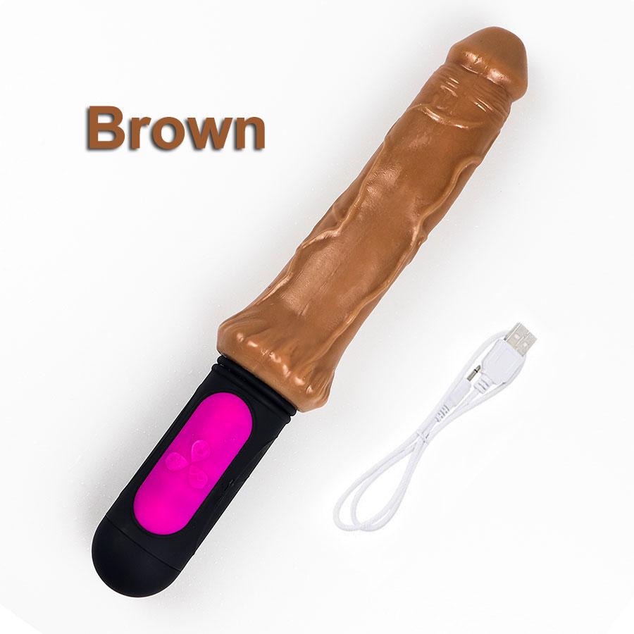 Realistic Dildo Vibrator 10 Modes Heating Soft Flexible Penis G Spot Vagina Massage Clitoris Stimulate Adult Sex Toys for Woman Masturbator 18+
