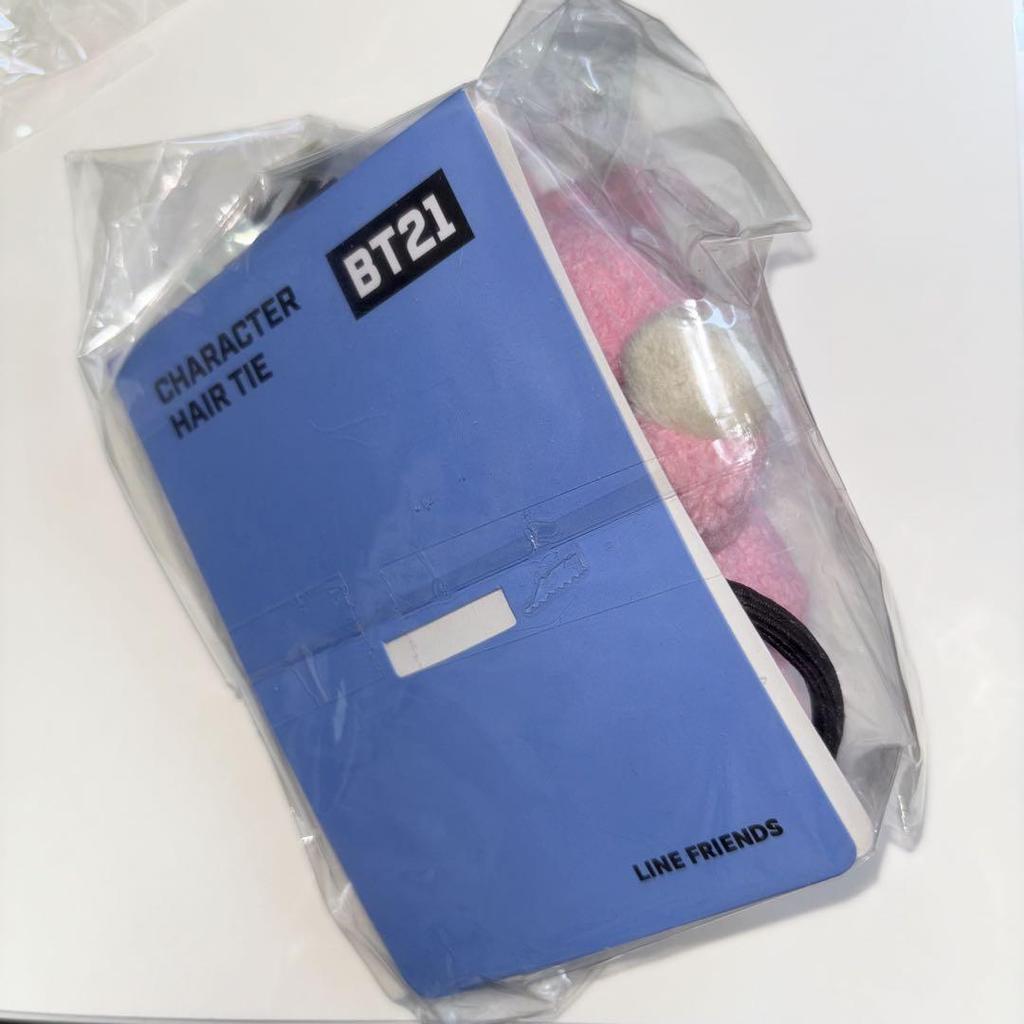 [USED] Korea Exclusive BT21 Hair Tie COOKY Cookie Kuki Juk