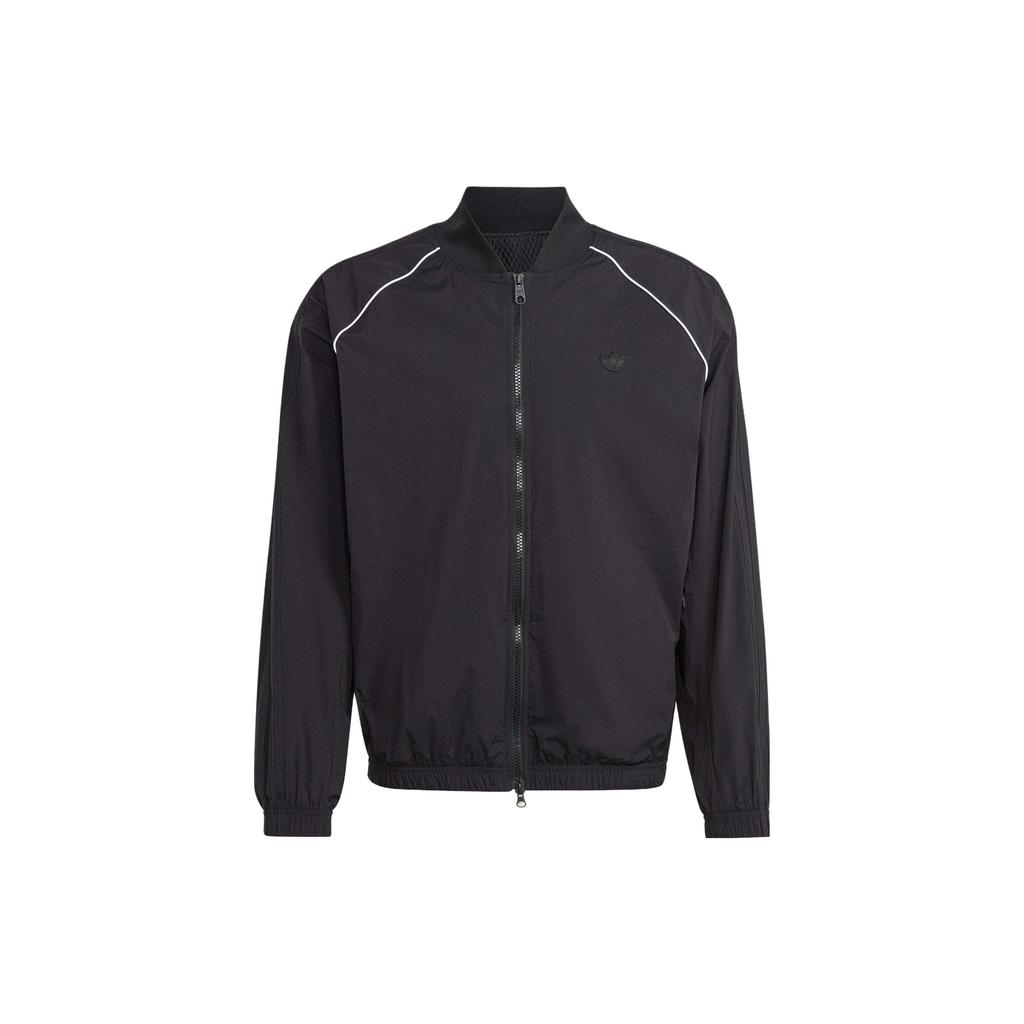 Adidas Originals SST Jackets Men's Black Baseball Collar Moderate Other IJ7456