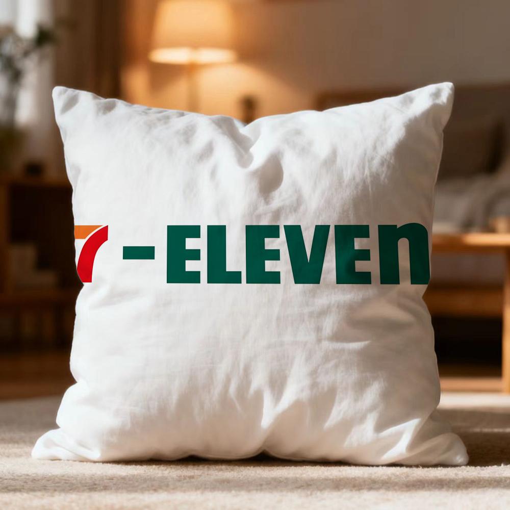 Popular S-S7-Eleven Cushion Cover Soft Washable Pillow Case Multi-Scene For Couch Bed Travel Office Use