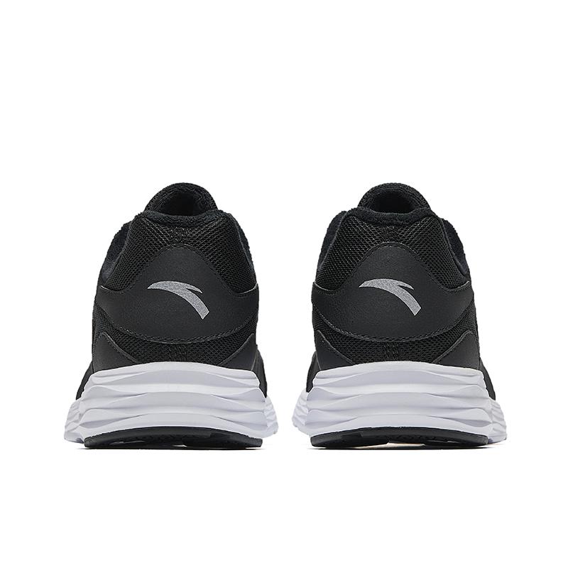 Anta Comfortable Simple Versatile Non-Slip Wear-Resistant Warm Low-Top Casual Running Shoes Men Sneaker Black 912445592-1
