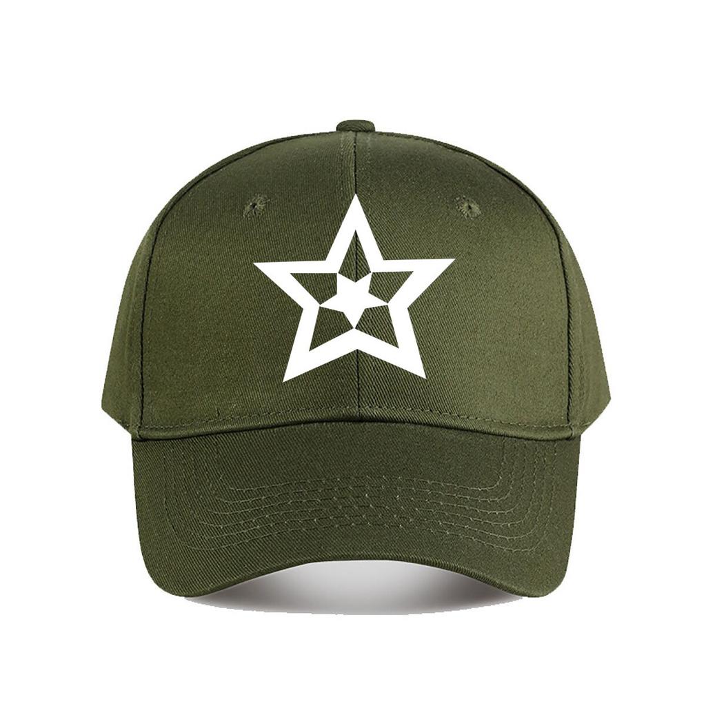 Star Logo Multicolor Snapback Hat Casual Streetwear Baseball Cap Fashion Unisex Sunhat Womens Outdoor Sports Snapback Cap