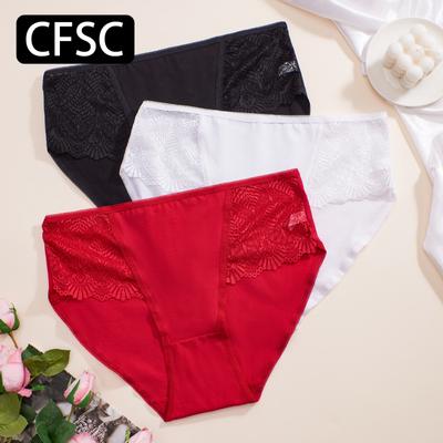 CFSC Damen Unterwäsche in großer Größe Einfarbig mit Aufdruck