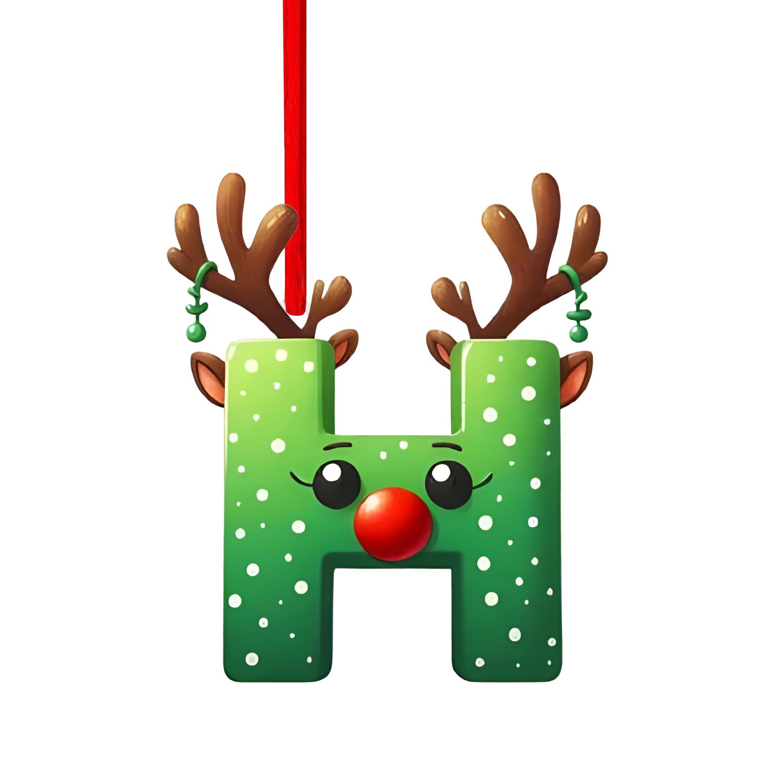 

26 букв,Рождество,Украшения,Акрил,1 One Size