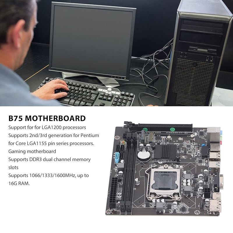 LGA 1155 hovedkort, DDR3 Gaming hovedkort, LGA1200 og th. 2/3 generasjon Pentium Støtter prosessor, DDR3 dual channel USB3.0 SATA3.0 desktop