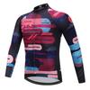 2026 Autumn Velvet Thin Cycling Suit, Long-sleeved Suit, Speed Skating Suit, Windproof and Warm Cycling Suit, Road Bike Cycling Equipment