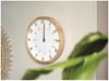 Interform Oranto Natural Radio-Controlled Wall Clock CL-3350NA, 30cm Diameter, Radio-Controlled Step Movement
