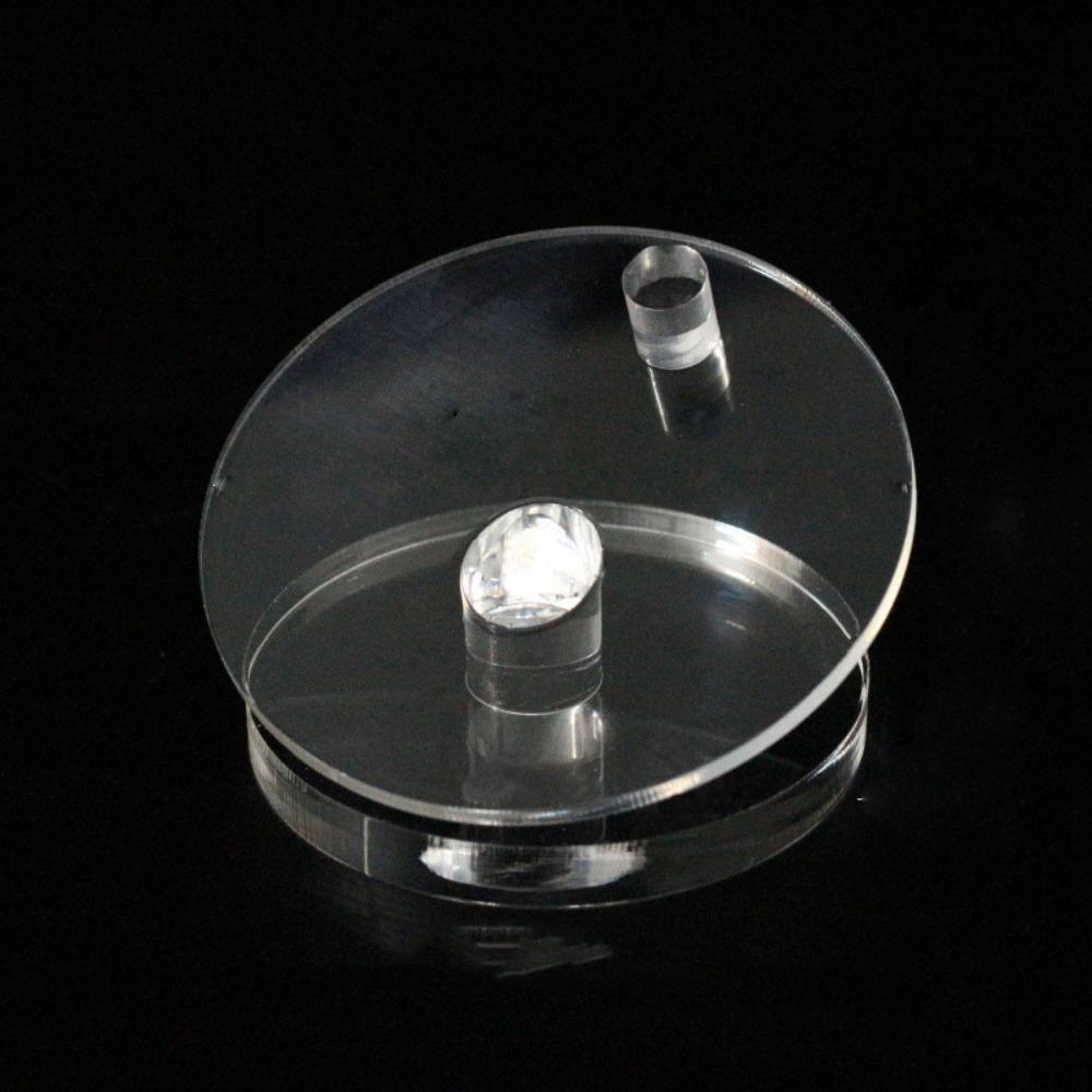Transparent Bracelet Bangle Display Plate Round Watch Display Rack Fashion Bracelet Organizer