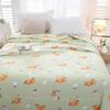 Youmengjiaju Orange Core Skin-Nourishing Washed Cotton Quilt