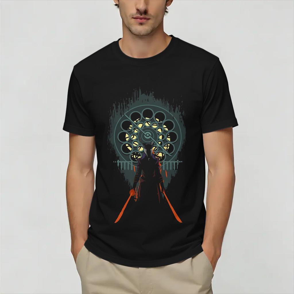 Hunter Bloodbornes T Shirts Unisex Pure Cotton Novelty TShirts Crew Neck Tee Shirt Short Sleeve Clothing Plus Size
