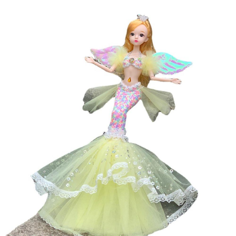 45cm Dress Up Toy Dress Up Girl Toy Trendy Mermaid Doll  Gift