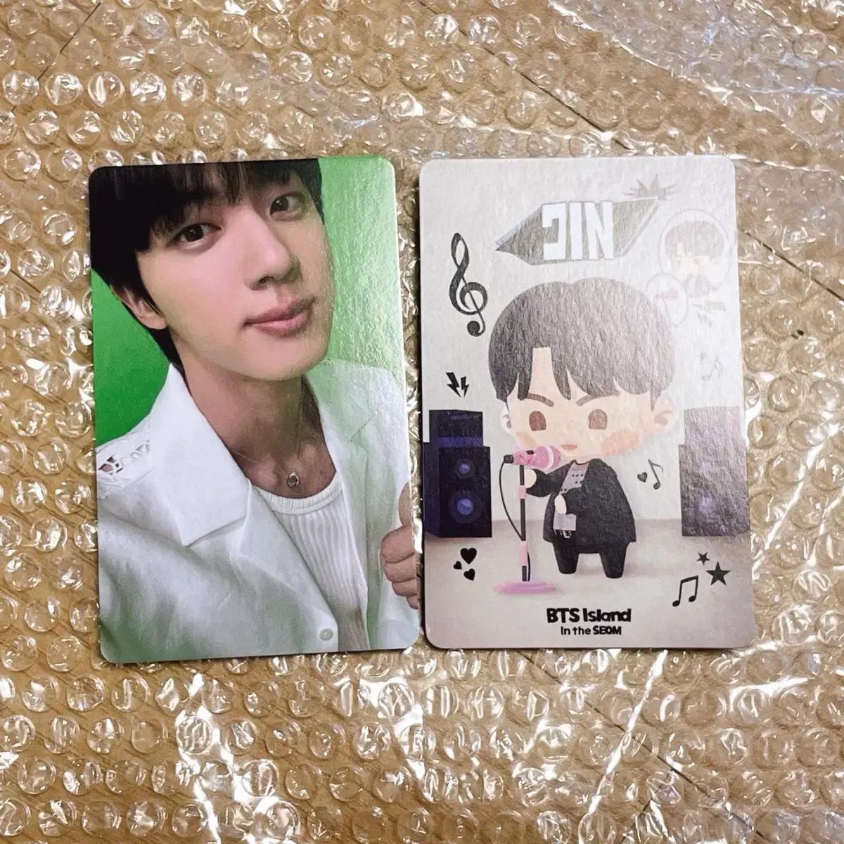 

BTS Джин Ран Сокджин Тур Япония Концерт Фотокарточка