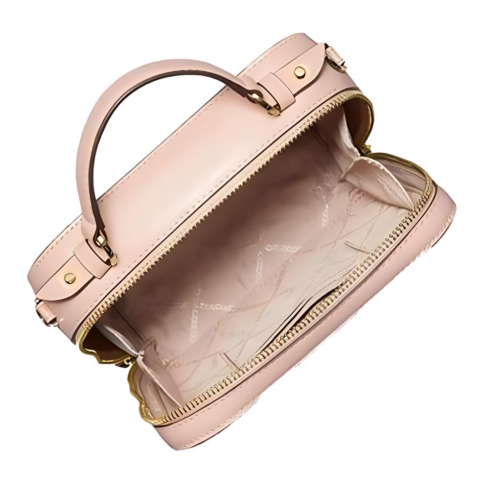 Michael Kors Mk Jet Set Medium Letter Logo Square Tote Bag Solid Color Leather Commuter Dating Crossbody Bag Women handbags Pink 32T0GT9C2L-SOFT-PINK