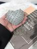 Mini Borsa a Mano a Forma di Cuore d'Amore con Decorazioni di Diamanti Acqua Scintillante per Uso Quotidiano