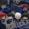 Isagi Yoichi Doll Blue Lock Action Figures Q Version Chigiri Hyoma Bachira Meguru Nagi Seishiro Figure PVC Ornament Toys