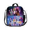 Gedruckte Hexenjäger K-Pop Essensbeutel, Studentin Huntrix Kpop Picknicktasche Kühltasche, Thermoisolierbeutel