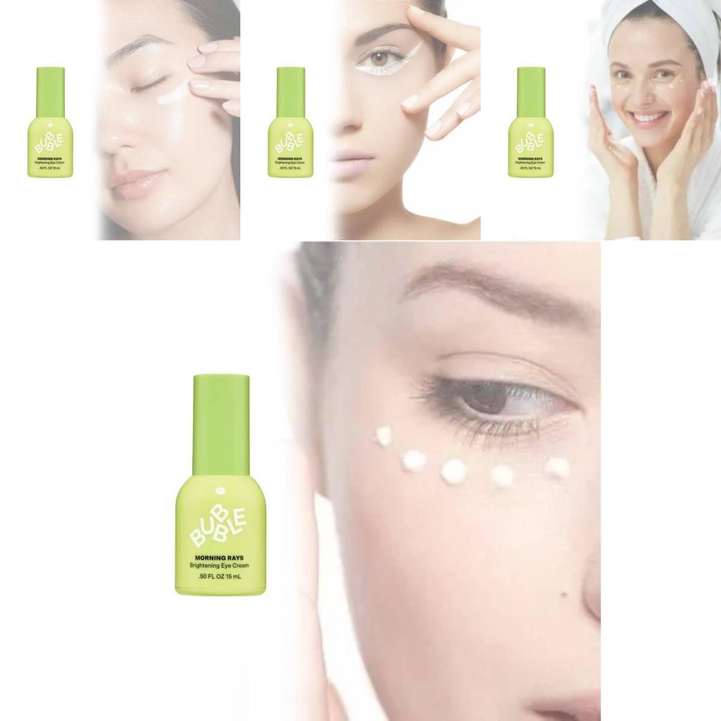 Creme Revitalizante de Olhos com Bolhas Clareador Para Olheiras e Inchaço 15ml