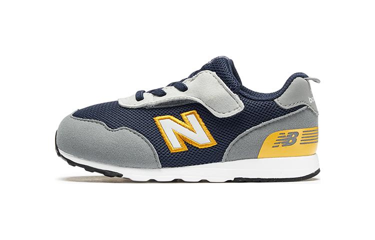 

New Balance NB 515 Универсальные Низкие Детские Кроссовки Защита от Пинания Асфальтово-Серые Для Младенцев и Малышей NW515FY 25