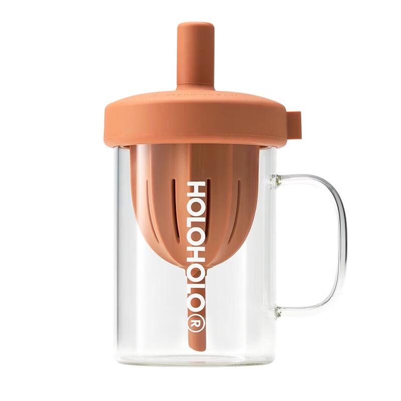 HOLOHOLO Acorn Tea Infuser Glass Cup