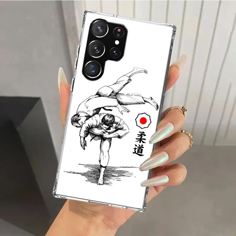 

Judo jiu jitsu BJJ Brazilian Phone Case for Samsung Galaxy S26 S24 S23 Ultra S25 Edge S22 S21 Plus S20 FE + Soft Print Shell Fun Samsung S23 Ultra