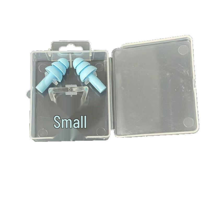 Nose Clip & Earplugs Set for Swimming - Soft Silicone, Waterproof, Universal Fit for Adults and Children