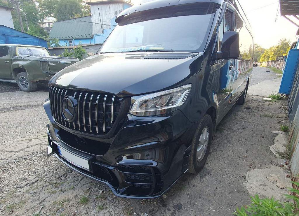 

Передний бампер с решеткой V2 (AMG) для Mercedes Sprinter W907/W910 2018- гг