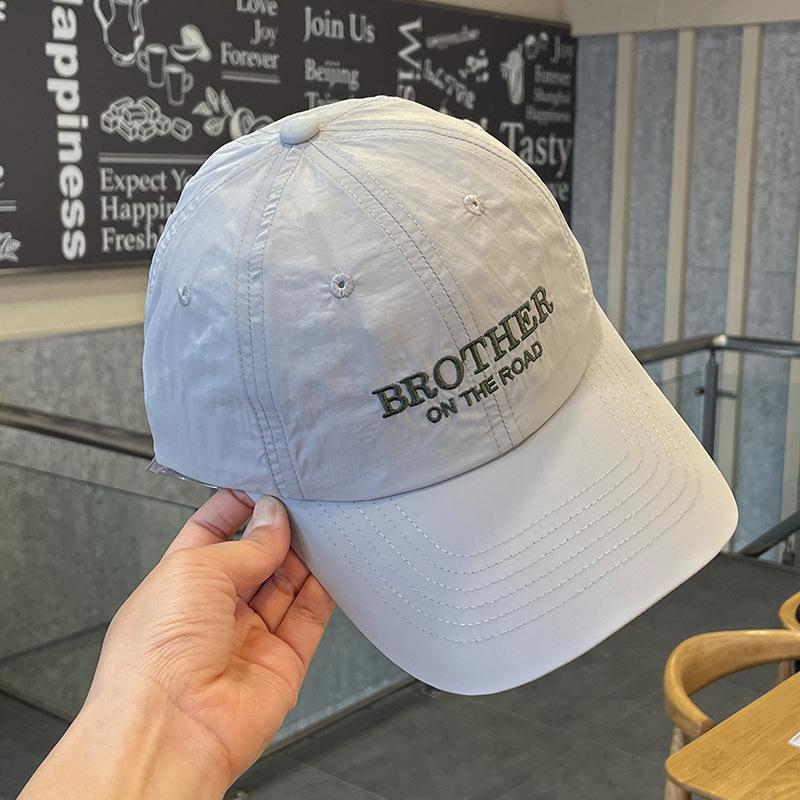 New Spring and Summer Couple Outdoor Sports Running Baseball Cap Men's Quick-drying Breathable Baseball Cap Women's Camping Spring Outing Class Cap