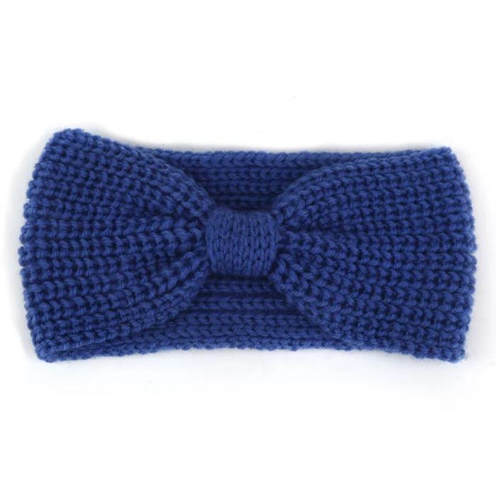 Winter Warmer Ear Knitted Headband Turban For Lady Women Elastic Wool Hairband Wide Stretch Headwear Headwrap Hair Accessories