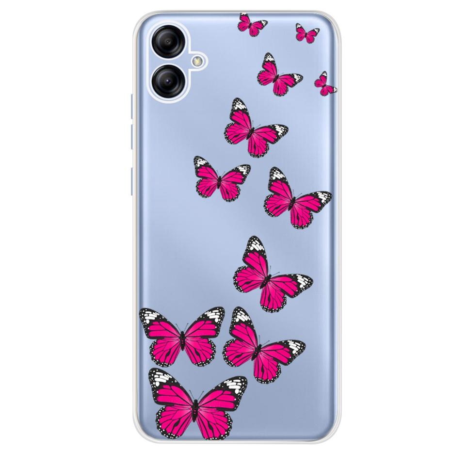 For Samsung Galaxy A04e A04 A04S 2022 Cute Printing Phone Case For SamsungA04 A 04 04e SM-A042F A045F Soft Silicone TPU Cases