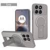 Carbon Fiber Invisible Stand Holder Magnetic Ring Case for Moto Edge 60 Fusion 60s 50 Pro G35 G55 G75 G85 G54 G04 G24 Cover