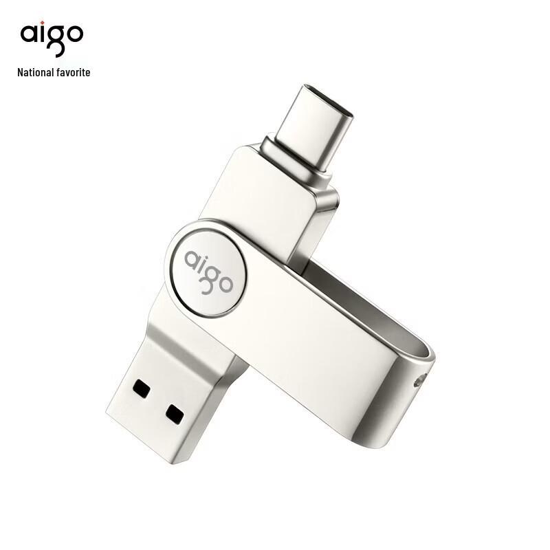 aigo USB3.2 Type-C OTG Metal Flash Drive