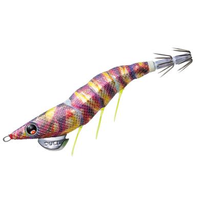 DUEL Dart Master Egi Squid Fishing Lure Luminous Gold Realistic Prawn EZ-Q (3.5, Weight 19g, A1722-BLGK-Blue Pattern)