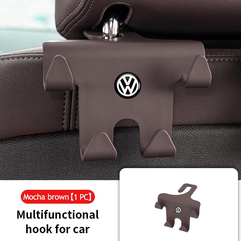Four-Head Hook Car Accessories Seat Back Hook Portable Hanger For Volkswagen VW Scirocco Jetta Beetle Golf 4 5 6 Passat Polo B5 JJ2