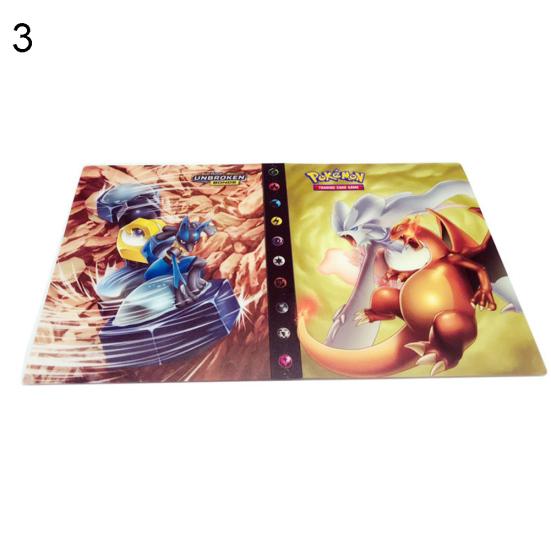 240 Sheets Pokemon Cards Playing Album Book Folder List DIY Collection Holder