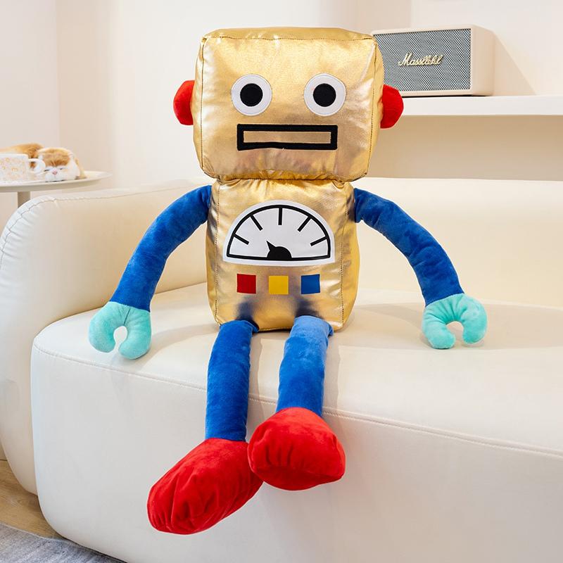 60/80cm Cartoon Alien Monster Plüschtier Anime Kleiner Dämon Kuscheltier Cosmo Bot Plüschtiere Puppe Niedlich Weich Kinderspielzeug Für Mädchen Geschenke 60x25x16
