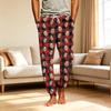Men's Casual Sleep Pants with Pockets for Home Relaxation