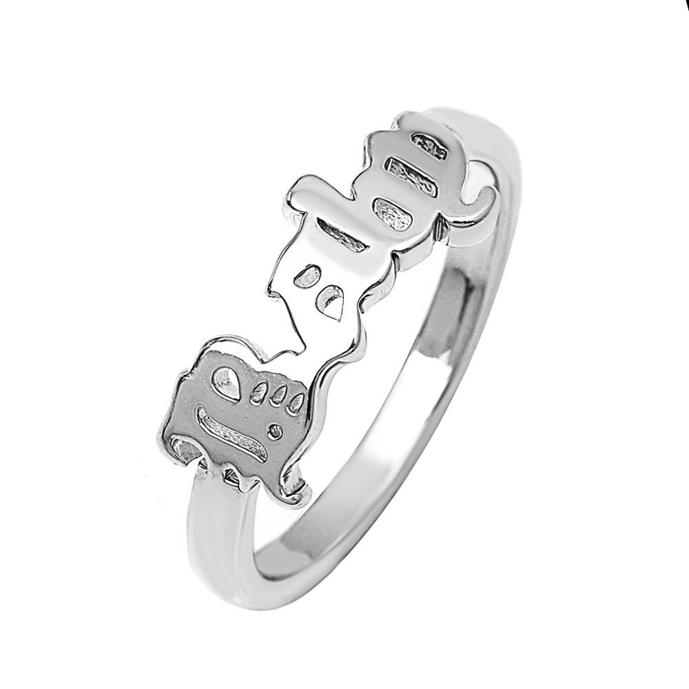 Trendy Diamond Butterfly Heart Open Ring - Unique Musical Note Design for Couples