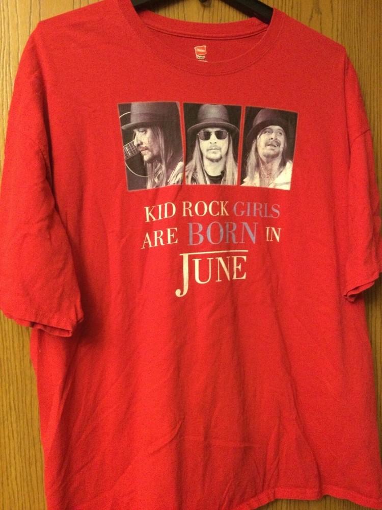 

Kid Rock Girls Are Born in June Shirt Unisex All Size R254 Unisex T-Shirt XL