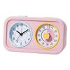 Easy To Use Double Screen Countdowns Timer With Analog Alarm Clock For Precise Cooking Baking And Time Management Tasks