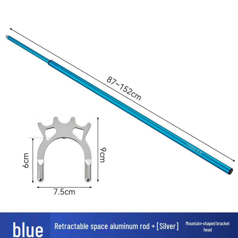 

Extendable Billiard Cue Rest with Cross Head