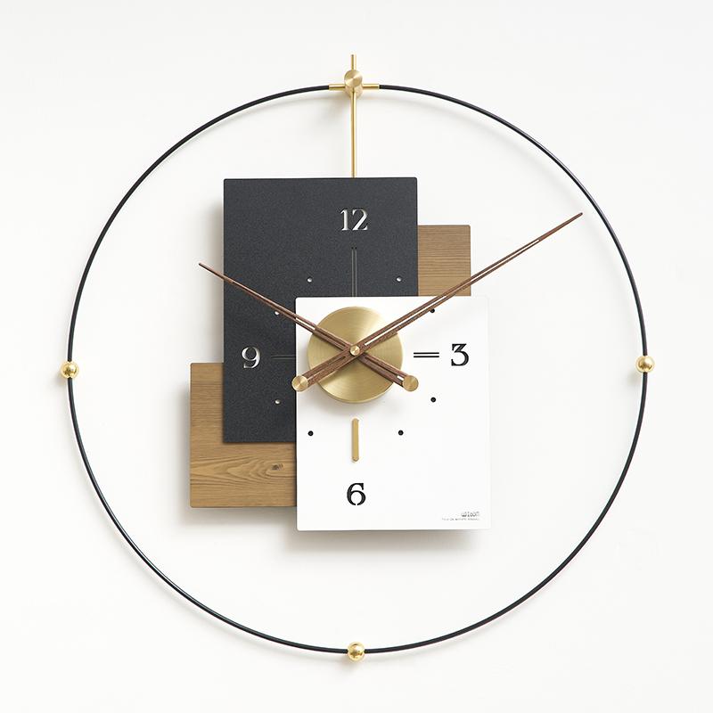 Luxury Hang Clock Living Room Wall Clocks Restaurant Modern Watch Decoration Design Bedroom Mechanical Watches Accessories
