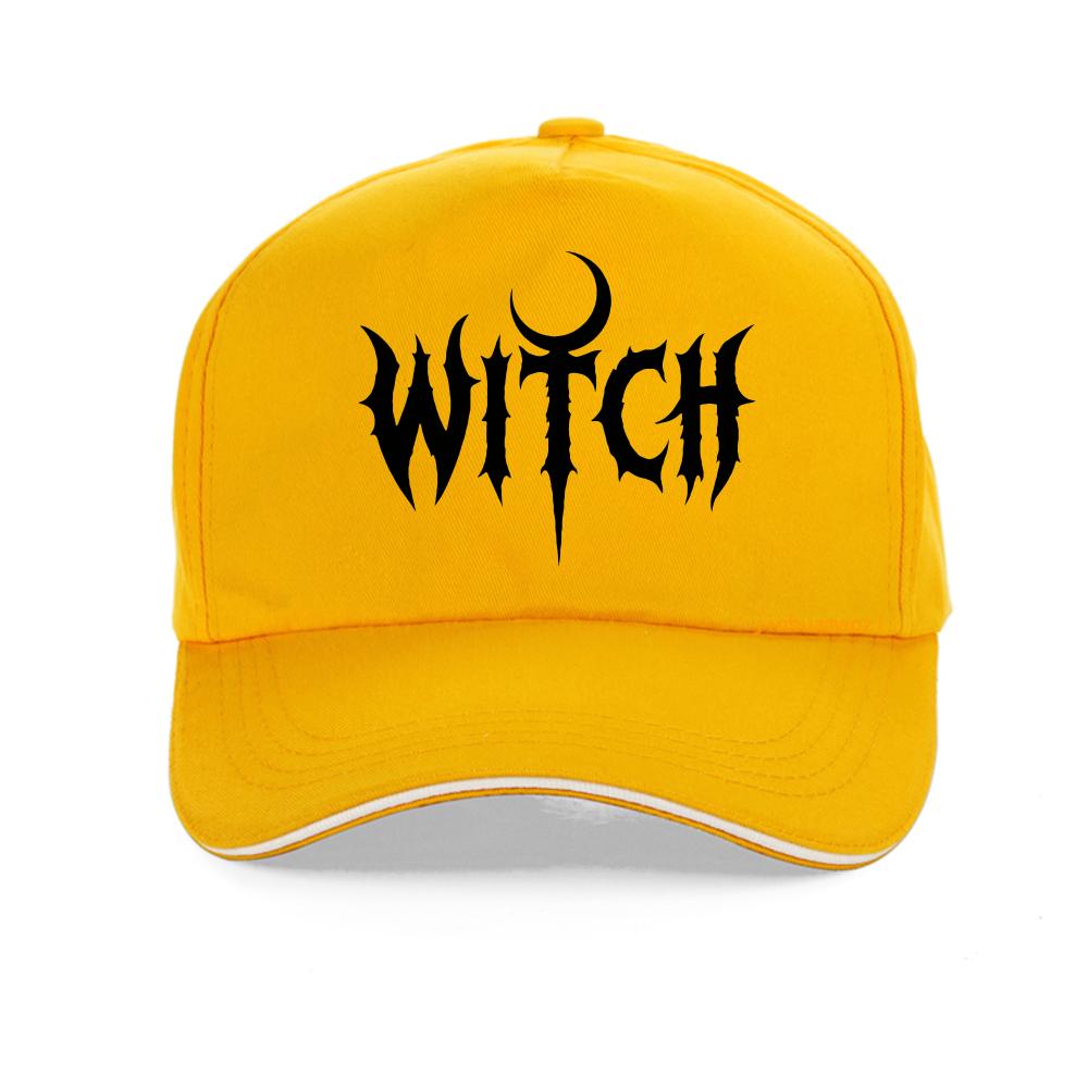 Witch Graphic Print Print Baseball Cap Unisex Outdoor Casual Sun Snapback Hat Summer Adjustable Dad Hats Breathable Trucker Caps