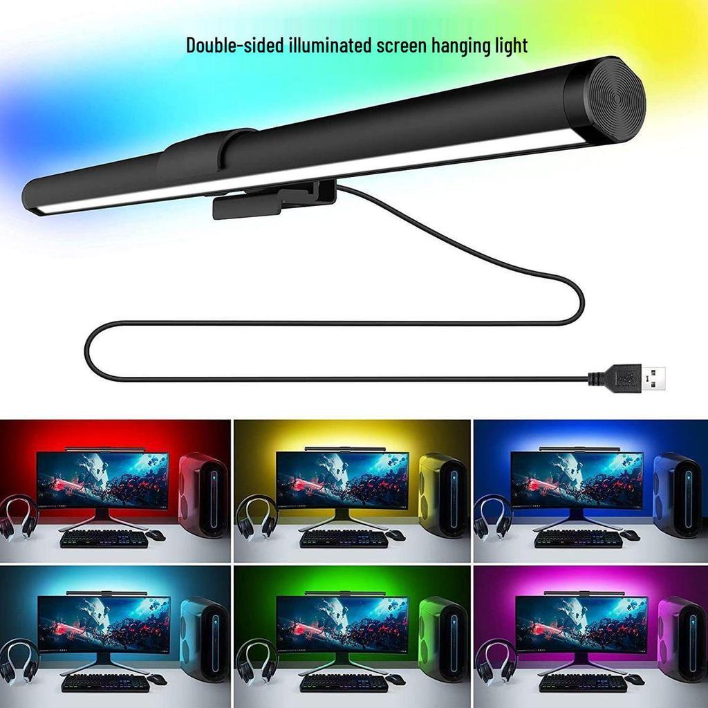 RGB Gaming Monitor Screen Light: Eye Protection & Desktop Ambiance