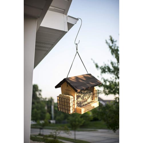 Set of 3 Large 30cm S-Hooks, Stainless Steel, with a Maximum Weight Capacity of Approximately 13kg, Perfect for Hanging Plants, Bird Feeders, Baskets,