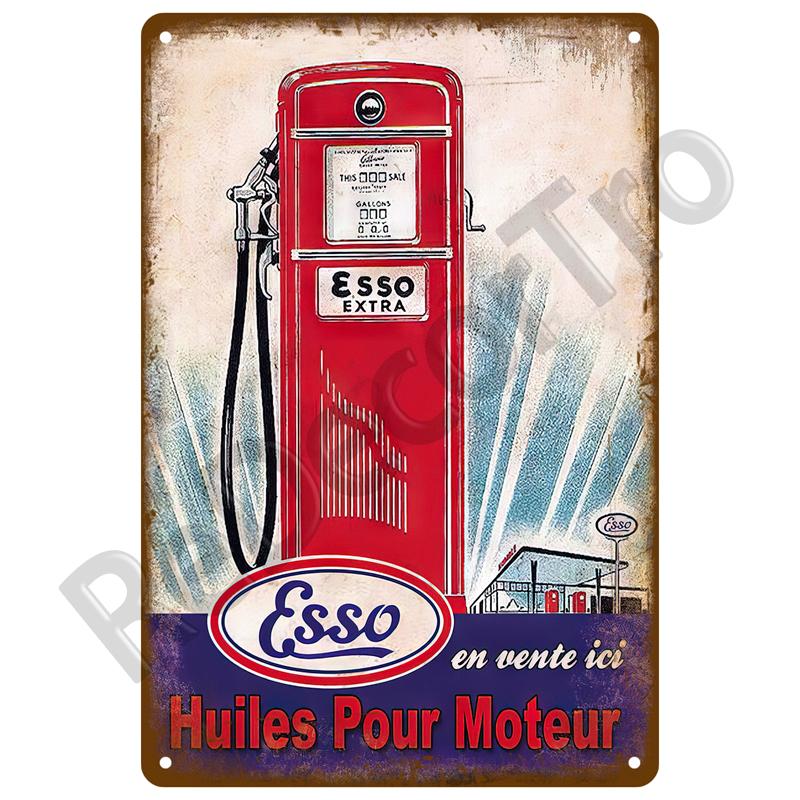 Workshop Car Parts Metal Sign Advertising Plate Wall Deocr Retro Decor Auto Parts Sign Vintage Tin Sign Metal Poster For Garage