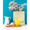 Qiqee 24PCS Medium Gift Bag with Handles Bulk 11"x5"x8" Gift Bags Eggshell Green Bags Multiple Uses (Medium Size)