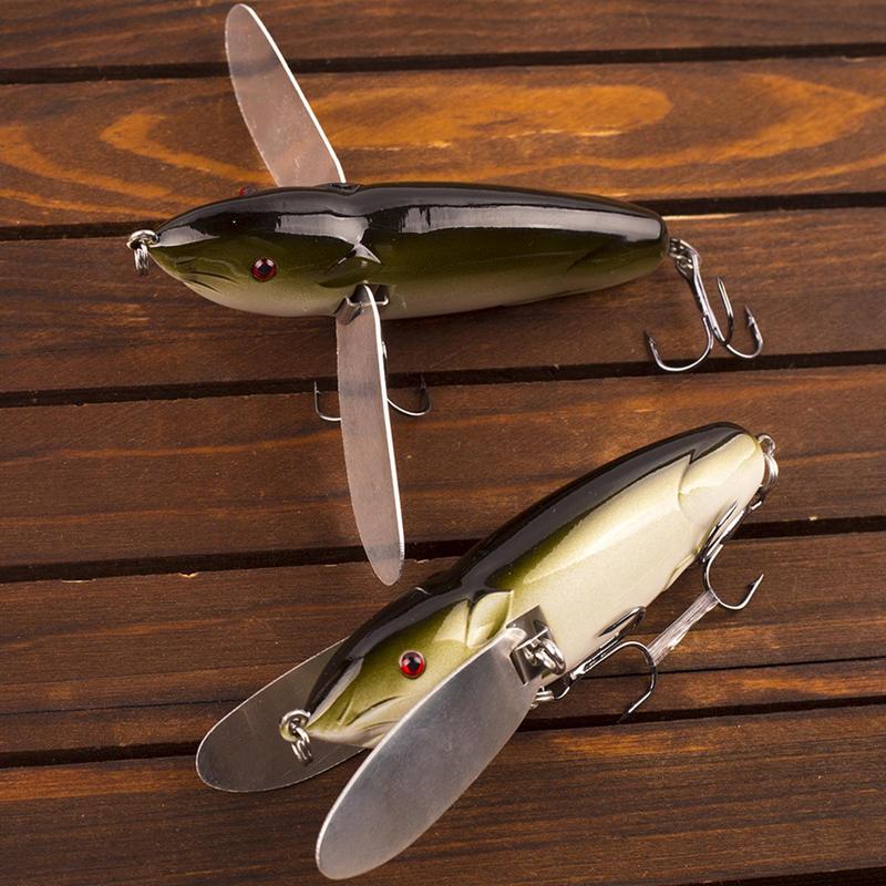 Fishing Bait Artificial Mice Swimbait Crankbait Lure 5X Realistic Fake Creature Bait Fishing Gear Accessory For Freshwater