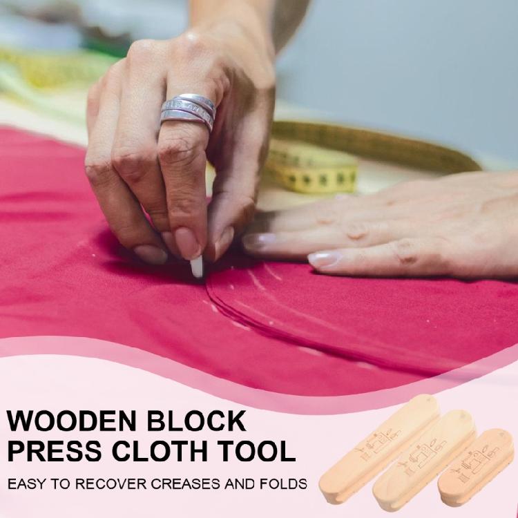 Wood Tailors Clapper Quilters Clapper with Scale  Practical Clapper Sewing Tool for Sewing Quilting